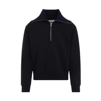 Jil Sander Zip-throughs, male, Blue, Size: XL Jil Sander Sweaters Blue
