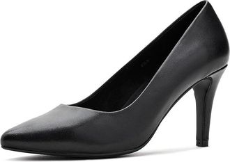Vaneli Shari High Womens Heels Black Nappa : 10.5 N (AA), Leather