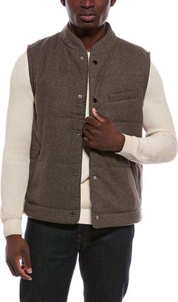 Neiman Marcus Wool-Blend Vest