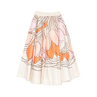 La DoubleJ Midi Skirts, female, Multicolor, Size: XS Ballerina Placee Midi Skirt