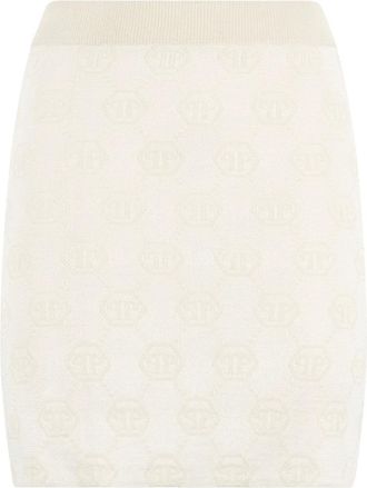 Philipp Plein Donna, Gonne, Beige, L, new
