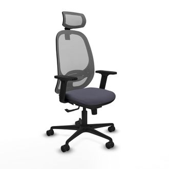 Piqueras y Crespo Silla De Oficina Piqueras Y Crespo Cilanco Negro Espuma Alta Densidad