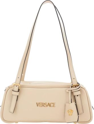 Versace Dames, Tassen, Wit, Maat: ONE Size Leer