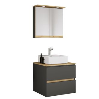 VCM Conjunto De Muebles De Ba&ntilde;o Con Lavabo Cosila-a 61 101x60x51 - Vcm