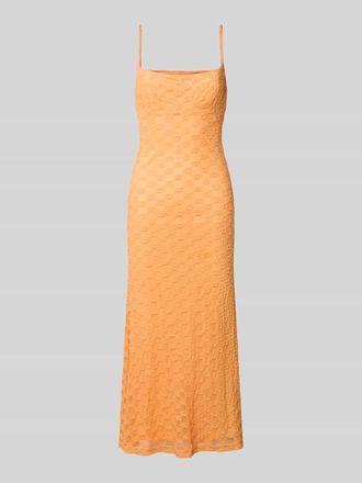 Bardot Bardot Midikleid mit Strukturmuster Modell ADONI in Orange, Gr&ouml;&szlig;e 36