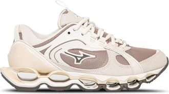 Mizuno Beige Wave Prophecy LS Sneakers - Heren - Sneakers - Beige - 40 EU - Su&egrave;de - Schoenen