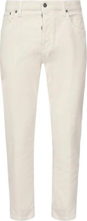 Dondup Slim-fit Jeans - Heren - Slim Fit Jeans - Beige - W38 - Katoen - Jeans