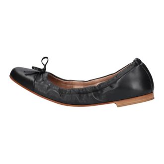 Notre-V Schoenen, Dames, Zwart, 37 EU, Leer, Ballerinas