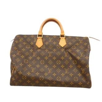 Louis Vuitton Pre-owned Handbags, female, Brown, Size: ONE SIZE Pre-owned Speedy 40 Handbag