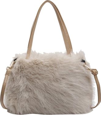 Generic Black Shoulder For Women Fashionable Bucket Bag With Handheld Strap For Daily Use Autumn Winter Style Bag (khaki)