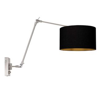 Steinhauer Aplique De Pared - Prestige Chic - Acero - Lino - Steinhauer