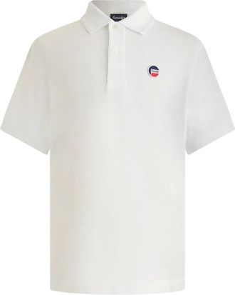 Fusalp Kortmouw Poloshirt - Heren - Polos - Wit - M - Katoen - Tops