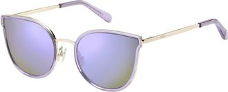 Fossil FOS 2087/S B6E/3J Womens Sunglasses Purple Size 55