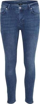 MY ESSENTIAL WARDROBE Celina Slim Jeans - Dames - Skinny Jeans - Blauw - W29 L32 - Katoen - Jeans