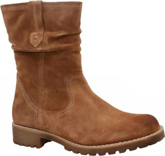 Eric Michael Womens Texas Ankle Boot In Cognac