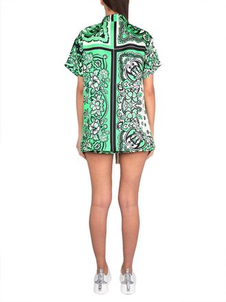 Red Valentino Carre Bandana Shirt - Green
