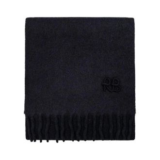 Ruslan Baginskiy Wollen sjaal - Dames - Accessoires - Zwart - Maat: ONE Size Wol
