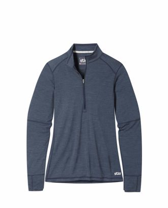 Stio Womens Basis PeakWool Lightweight Half Zip