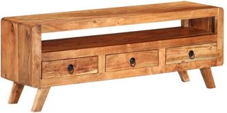 vidaXL Vidaxl - tv Cabinet 110x30x40 cm Solid Acacia Wood