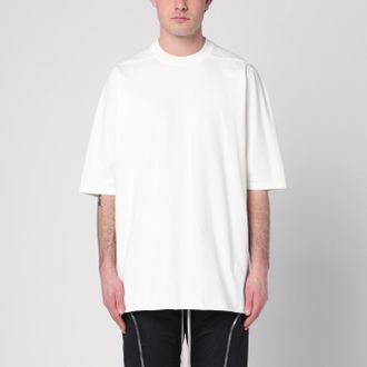 Rick Owens Oversized white T-shirt in cotton