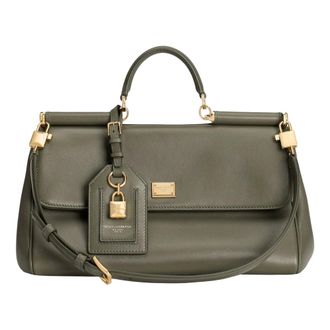 Dolce & Gabbana My Sicily Handbag - female - Dolce & Gabbana - Handbags - Green - ONE SIZE - Bags
