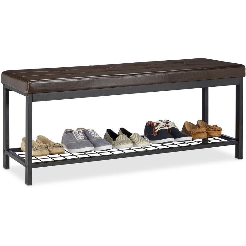 VidaXL Scarpiera In Legno Multistrato | Rovere Marrone | 5 Ripiani | 52x37,5x100 Cm | Mobile Porta Scarpe Con Antiribaltamento | Ampia Capacità 80 Kg