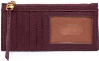 Hobo Carte Leather Wallet in Mulberry Glaze at Nordstrom