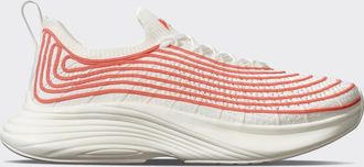 Athletic Propulsion Labs Mens TechLoom Zipline Ivory Blood Orange Sneaker in Ivory-Bloodorange at Nordstrom, Size 10.5
