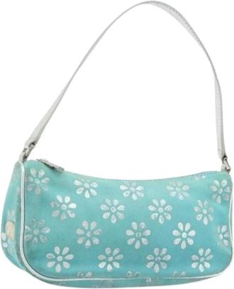 Celine Pre-owned Shoulder Bags, female, Green, Size: ONE SIZE Pre-owned Accessory Pouch