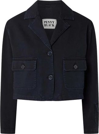 Pennyblack Ballo Denim Jacket - Dames - Spijkerjassen - Blauw - M - Denim - Jassen