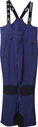 Perfect Moment Isola Racing Fitted Ski Salopettes in Blue Polyester