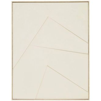 Atmosphera Atmosphera - Tela 3d bianca makana 100x78cm créateur dintérieur