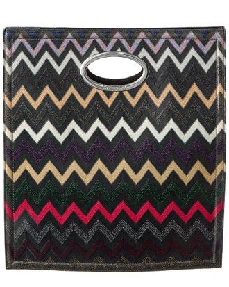 Missoni Leather-Trim Tote