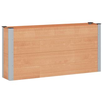 vidaXL Arriate Elevado Marr&oacute;n 150 X 30 X 72 Cm Vidaxl