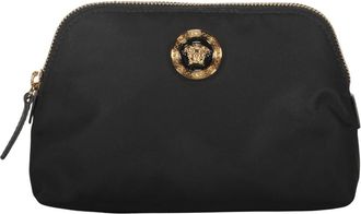 Versace Dames, Tassen, Zwart, Maat: ONE Size Leer