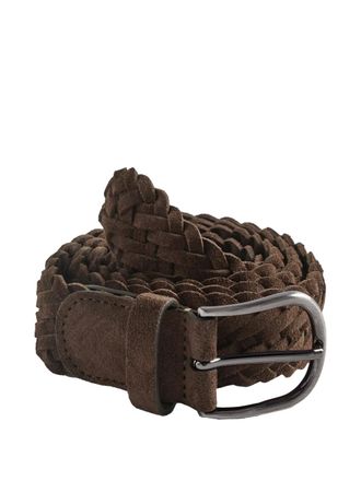 Anderson's braided belt - Marrone