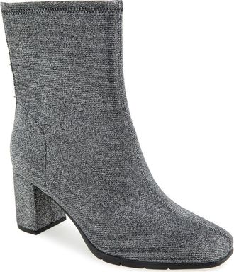 Aerosoles Miley Heeled Boot - Wide Width Available in Gunmetal Knit at Nordstrom Rack, Size 6.5