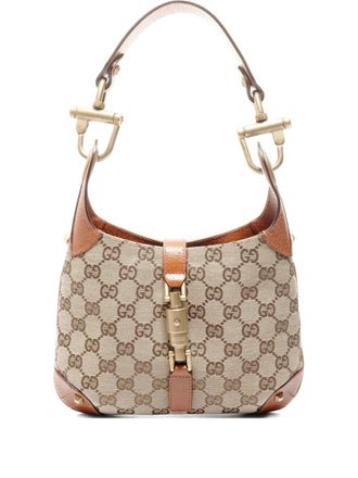 Gucci 2015-2025 gg canvas shoulderbag - women - Canvas - One Size - Neutrals