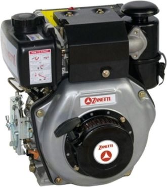 Zanetti Motor Completo Zanetti Zdm 73 C1mv Diesel Horizontal Eje C&oacute;nico Di&aacute;metro 23