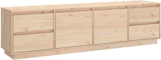 vidaXL Vidaxl - tv Cabinet 176x37x47.5 cm Solid Wood Pine