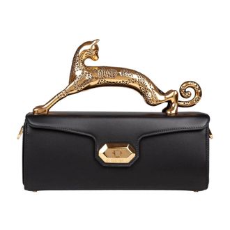 Lanvin Bolso de Hombro L&aacute;piz Gato - Bags - Mujer - Negro - ONE SIZE