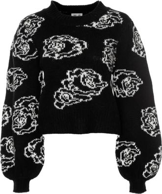 Baum Und Pferdgarten Rondgebreide bovenkleding - Dames - Ronde hals truien - Zwart - XS - Truien & Vesten