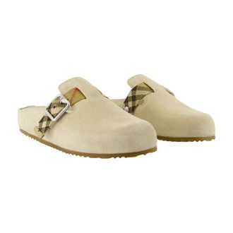Burberry Lf Urchin Mule - Beige