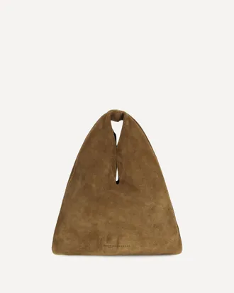 Maneb&igrave; Borsa a Mano Louis in pelle scamosciata Woman UNI