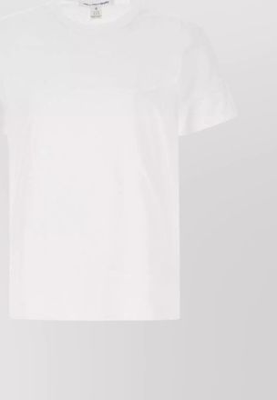 Comme Des Gar&ccedil;ons crew-neck plain cotton t-shirt with short sleeves