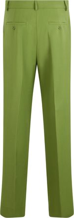 Max Mara Womens Trousers Virgin Wool Pistachio Trouser Suits