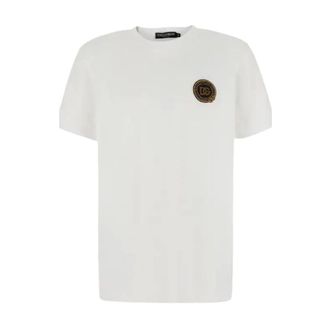 Dolce & Gabbana Heren, Tops, Wit, Maat: 3XL Katoen