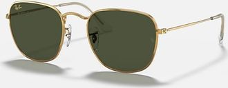 Ray-Ban Mens Frank Square Sunglasses In Polished Silver