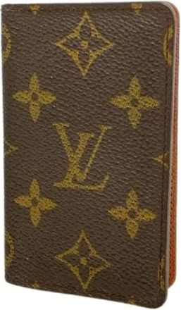 Louis Vuitton Pre-owned Wallets, unisex, Brown, Size: ONE SIZE Pre-owned Card Case
