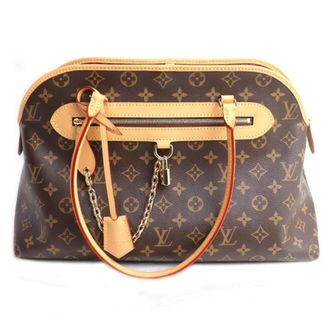 Louis Vuitton Brown Monogram Pouch Tote Bag (Pre-Owned)